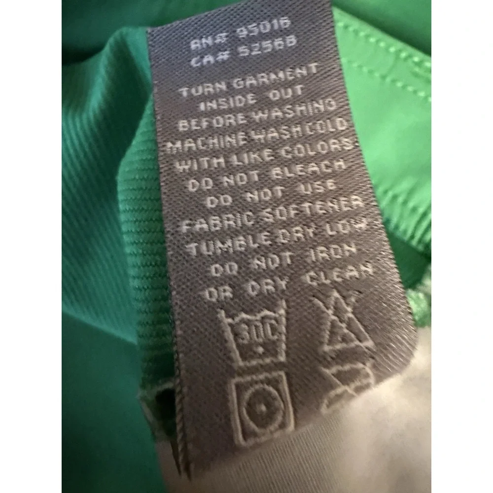 Straight Down Strut Golf Shorts Performance Lightweight Green Mens Size 36